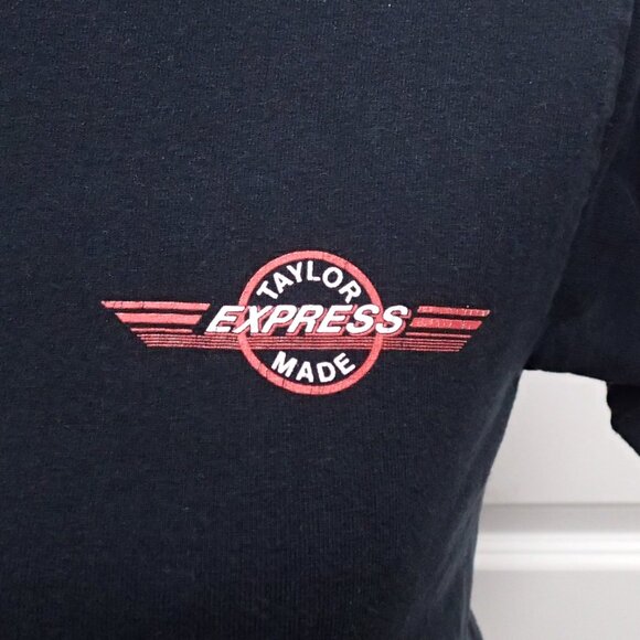 Taylor Made Express Black T shirt Size Youth XL - Picture 1 of 8